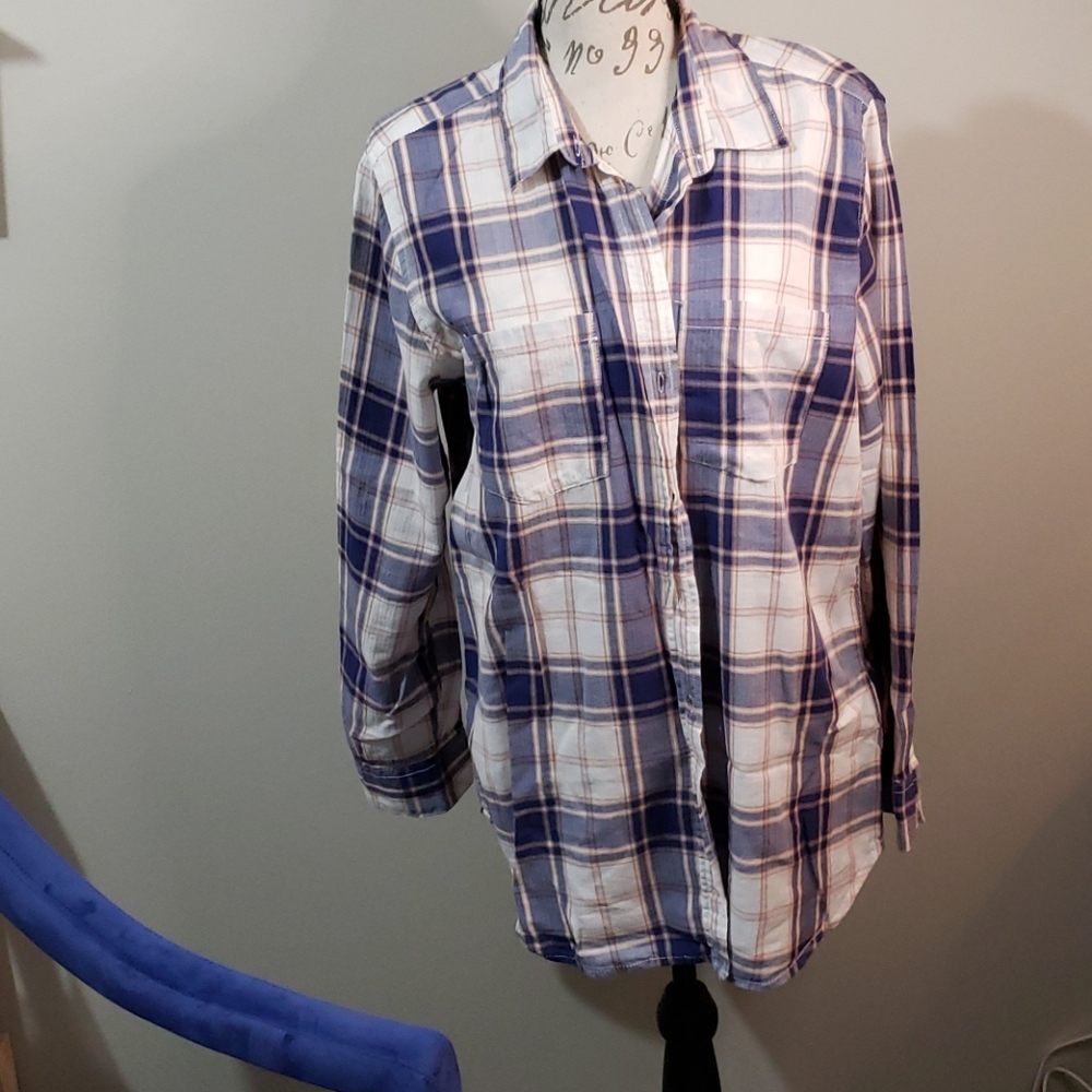 Joe Fresh xl plaid button up